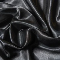 Solid Color Satin Bed Fitted Sheet and Pillowcase Set - Premium Fitted Sheet with 35cm Drop, Includes 2 Pillow Cases 4