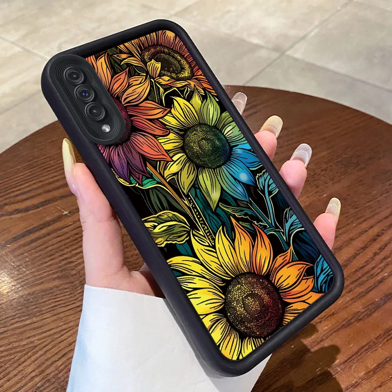 Cute Flower Cartoon Fashion Shockproof Silicone Phone Case Cover