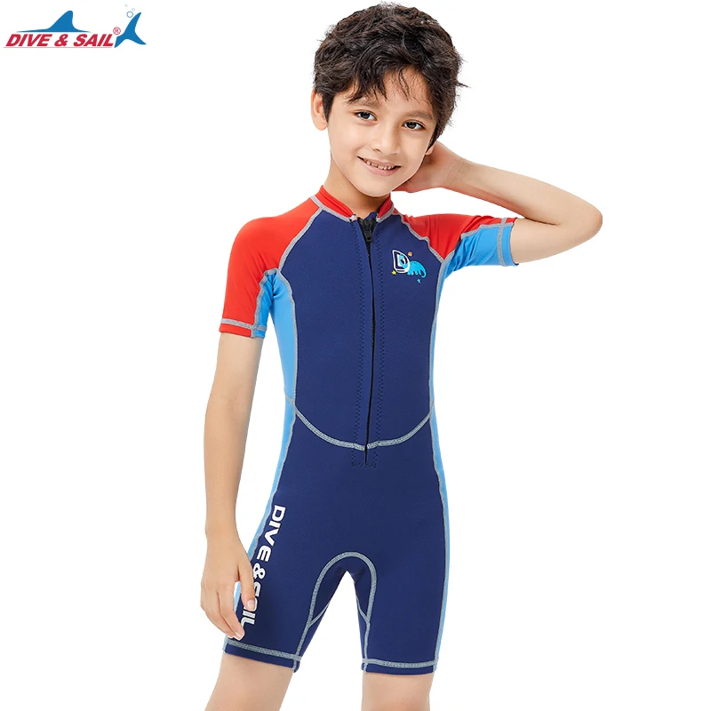 Kids Wetsuits Shorty Wetsuit 2mm Neoprene & 0.5mm Lycra Suit For Youth