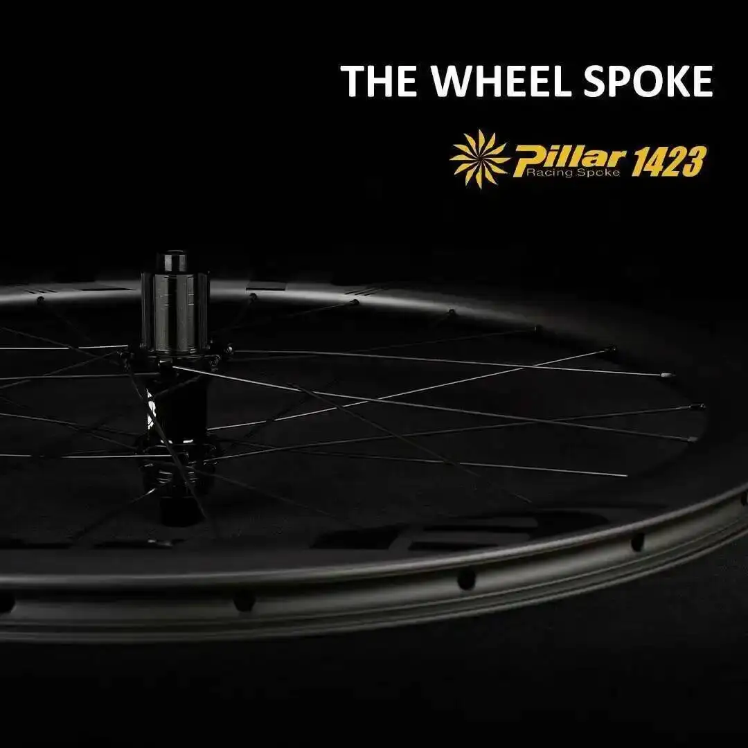 ELITESC-700cカーボン自転車ホイール,ディスクブレーキ付き