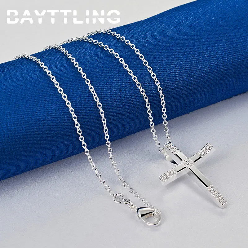 Sterling Silver Necklace Close-up