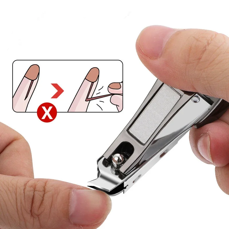 Nail Clippers Stainless Steel Sharpest Nail Cutter Duty Curved Edge for Adult Men Women Swing Out Cleaner/File nail clipper set nail clipper nail scissors set nail clippers manicure set manicure sets manicure nail clipper set nail clippers kit