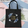 Spanish Woman Single Farewell Bachelorette Hen Party Shoulder Shopping Bags Bridal Wedding Team Bride Squad Canvas Tote Bag 4