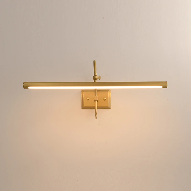 French style dressing lamp, brass texture LED lighting, apply to DIning Room, Bedroom, Corridor, Aisles, Stair Shops etc