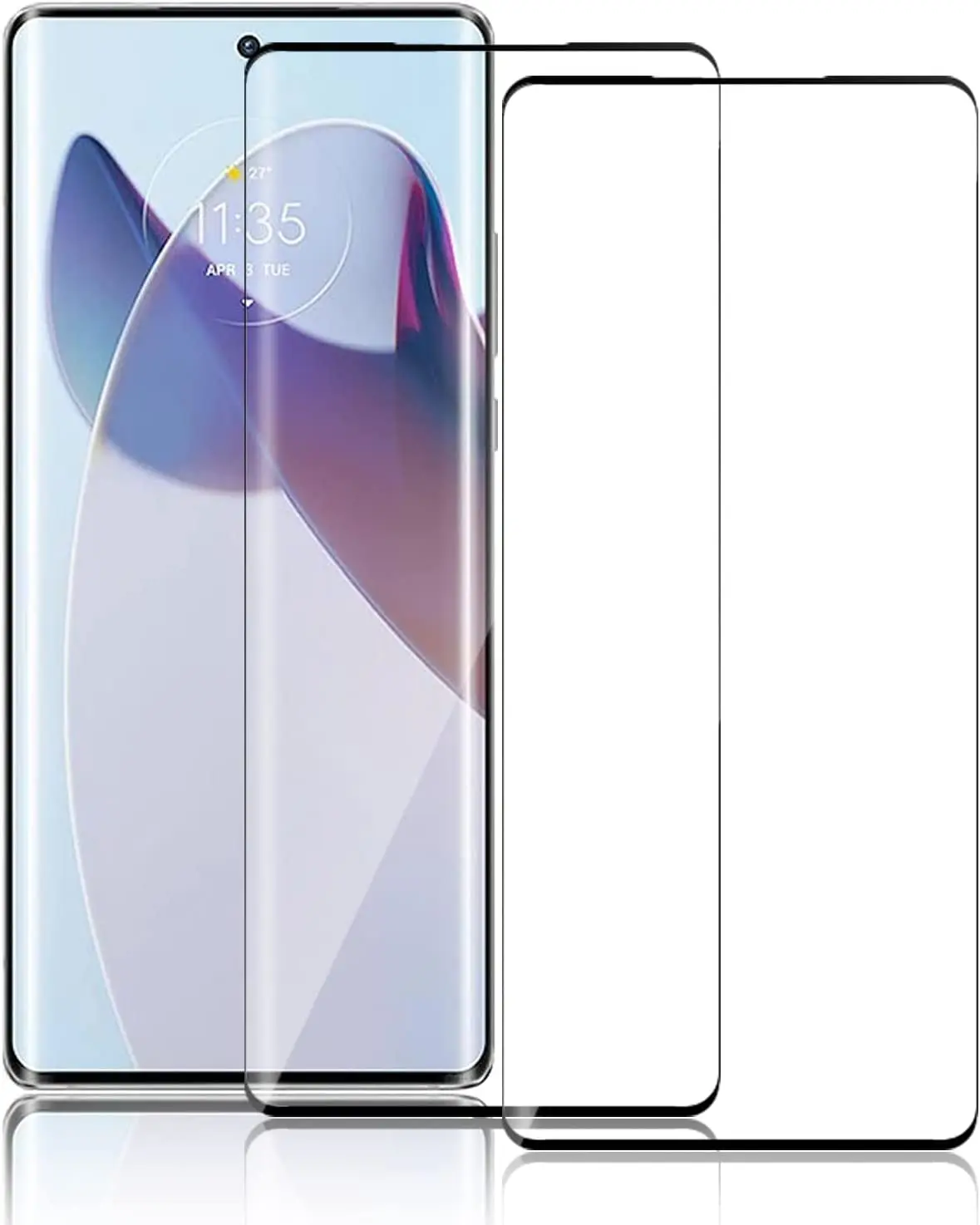 ثلاثية الأبعاد منحني الزجاج المقسى مع حافظة لينة م...