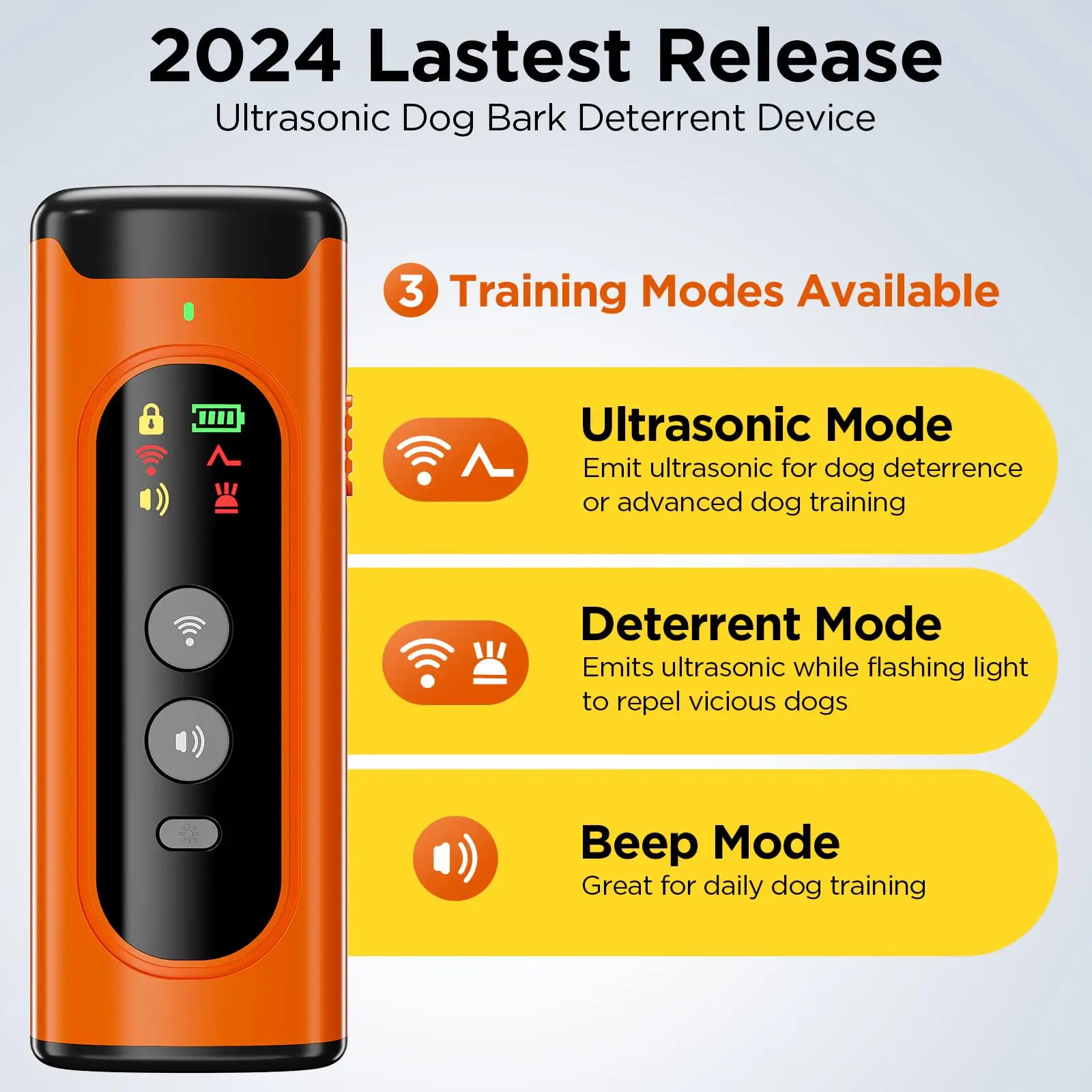Dog Repeller – Anti-Bark & Training Device with Flashlight 4