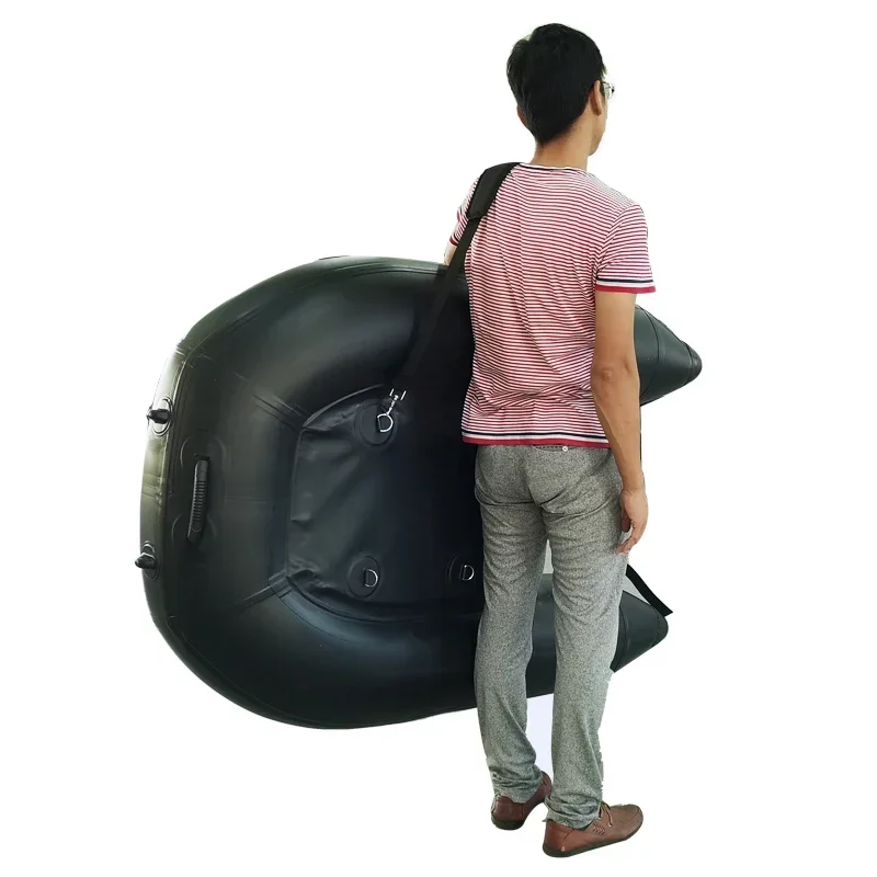 1 Person Single Fishing Boat Float Tube Inflatable Belly Boat Inflatable  Boat - AliExpress