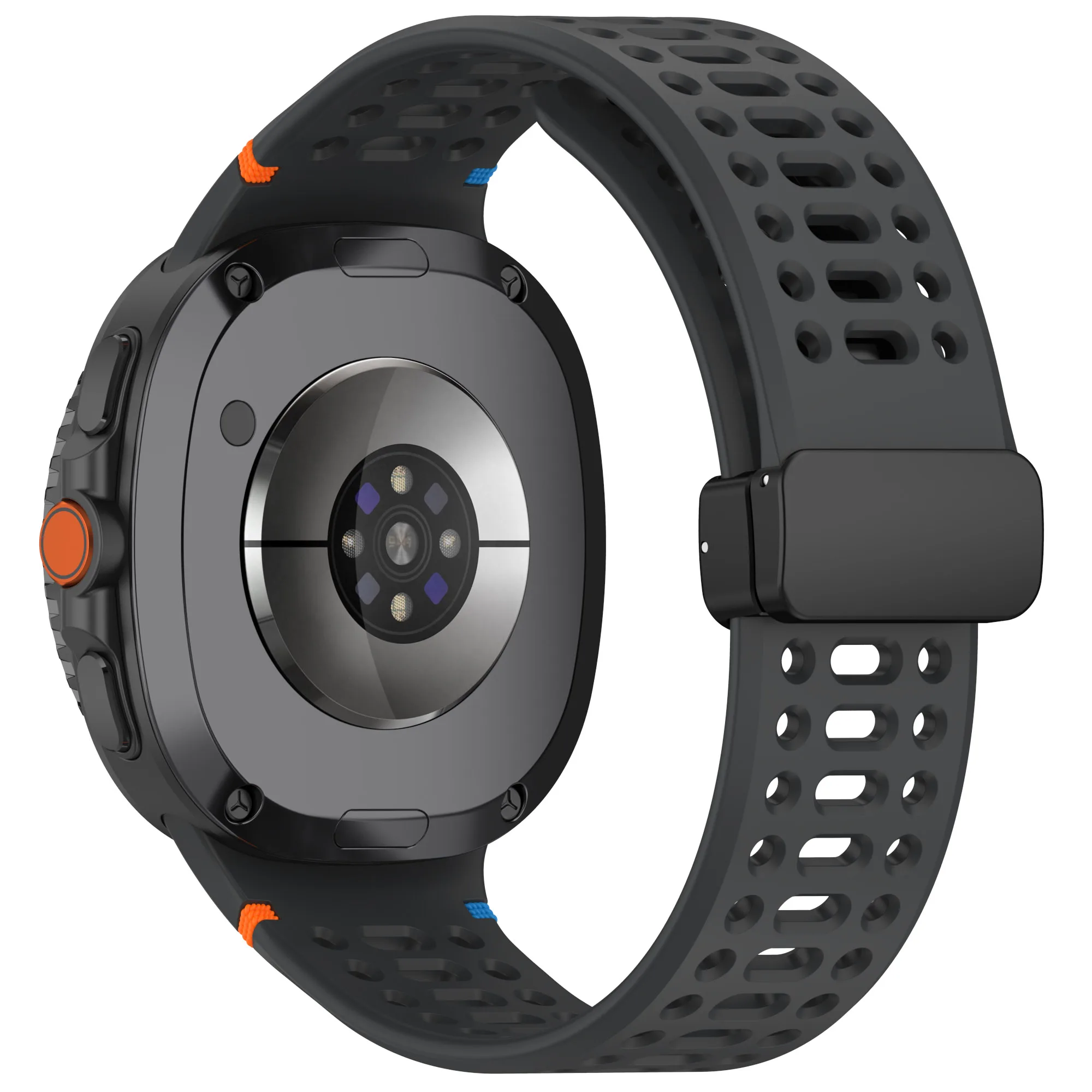 Breathable Sport Magnetic Silicone Band Strap Bracelet