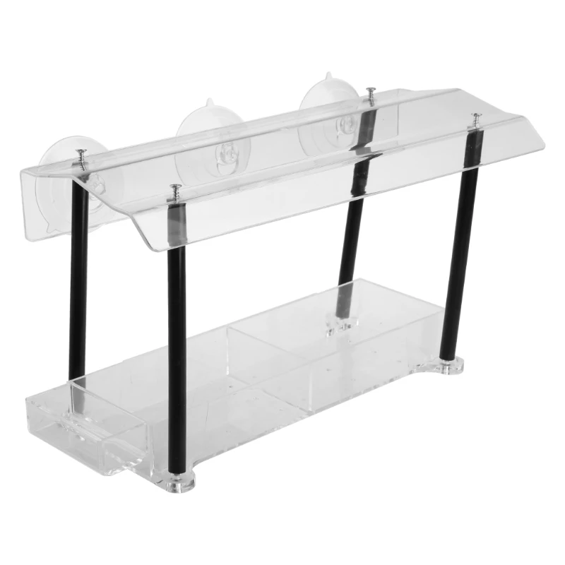 

Кормушка для птиц из акрилового окна с присосками, большой акриловый домик для птиц на открытом воздухе