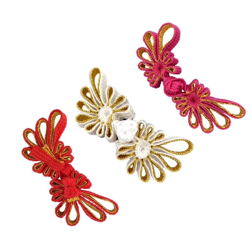 

Chinese Buttons Knot Flower Closure Cheongsam Traditional Handcraft Dropship