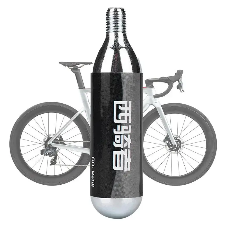 

Bicycle CO2 Inflator Fits Presta Scrader Valve Road MTB Tire Quick Pumping Co2 Cartridges 16g Quick Air Refill for Bicycle Tire