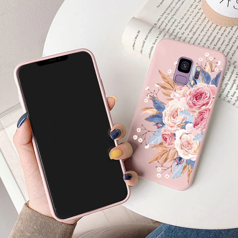 Adorable Sunflower Soft Bumper Case - Painted Design
