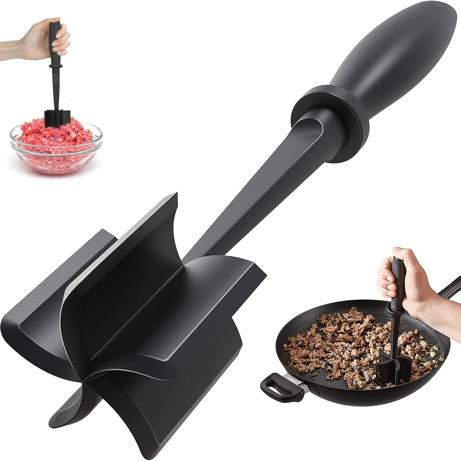 Meat Cutters Grater Tools Burger Crusher Tools Meat Grinder Kitchen Food Masher Potato Shredder Meat Separator Tools,Meat Grinder,Meat Shredder