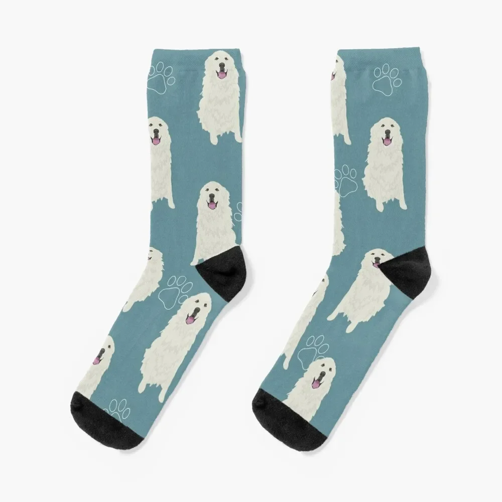 Great Pyrenees Pattern Socks Non-slip sports and leisure winter gifts Socks Female Men's