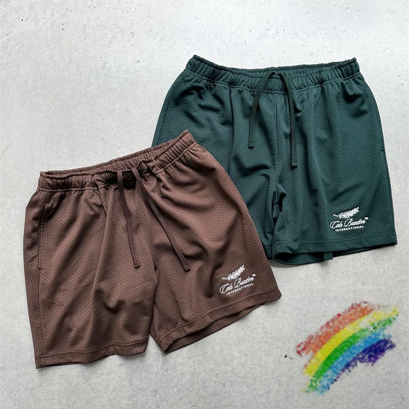 

Oversized Cole Buxton Mesh Embroidery Logo Shorts Men Women 1:1 Best Quality CB Breeches With Tags