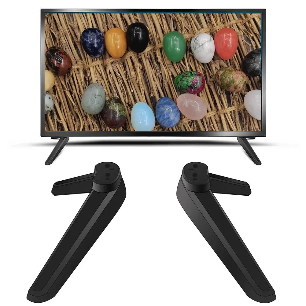Universal TV Stand Table TV Stand Base Replacement Base Pedestal Feet Mount Legs 17Mm-20Mm Durable Easy To Use