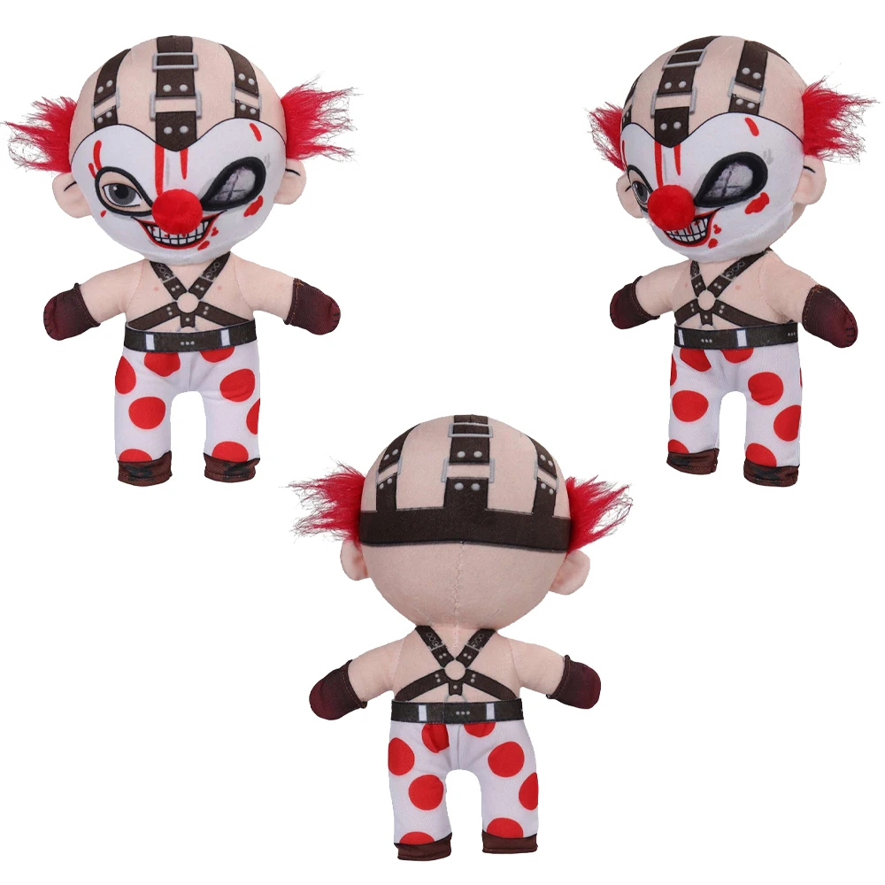 Twisted Cosplay Metal Sweet Tooth Cosplay Plush Toys Cartoon Soft Stuffed Dolls Mascot Birthday Xmas Gifts for Kids Children