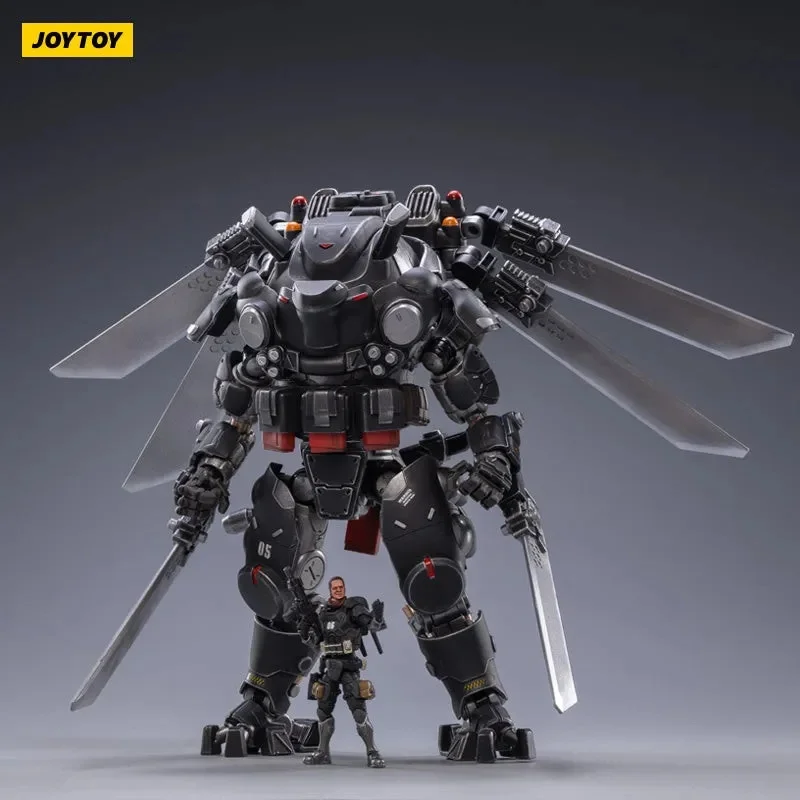 

『In Stock』JOYTOY Action Figures 1/25 Dark Source Iron Wrecker 05 Orbital Combat Mecha (Night Attack Type) Anime Games Military