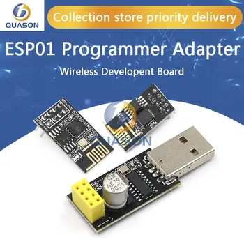 ESP01 Adapter programatora UART GPIO0 Adapter ESP-01 ESP8266 CH340G USB do ESP8266 szeregowy bezprzewodowy moduł tablicy rozwoju Wifi
