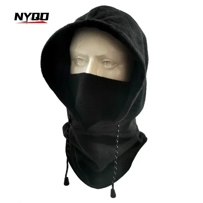 NYQD Fleece Balaclava Face Mask Image 5