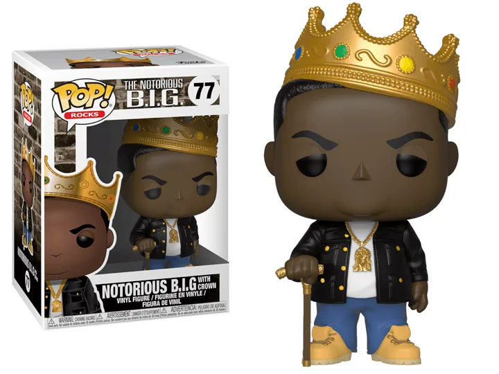 Funko Infamous Mr Big 18 Mr Infamous Star Notorious Big with Jersey 78 with Crown 82