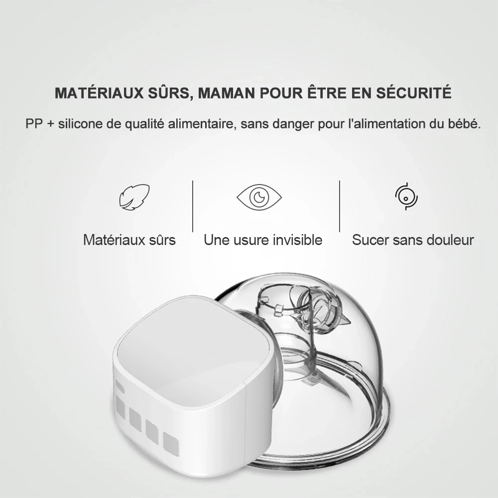 Electric Breast Pump Silent Wearable Breastpump Wireless Portable Breast Pumps Milk Extractor