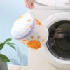 Portable Washing Machine Laundry Bags Printing Mesh Wash Bag Clothing Organizer Foldable Laundry Wash Bag Home 2