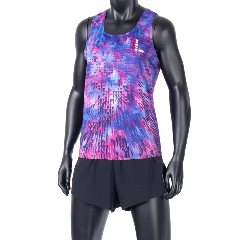 Diamond League Man Seamless Marathon Fast Running Sport Vest