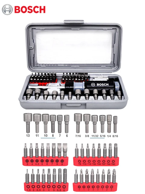 BOSCH 46PCS Bits