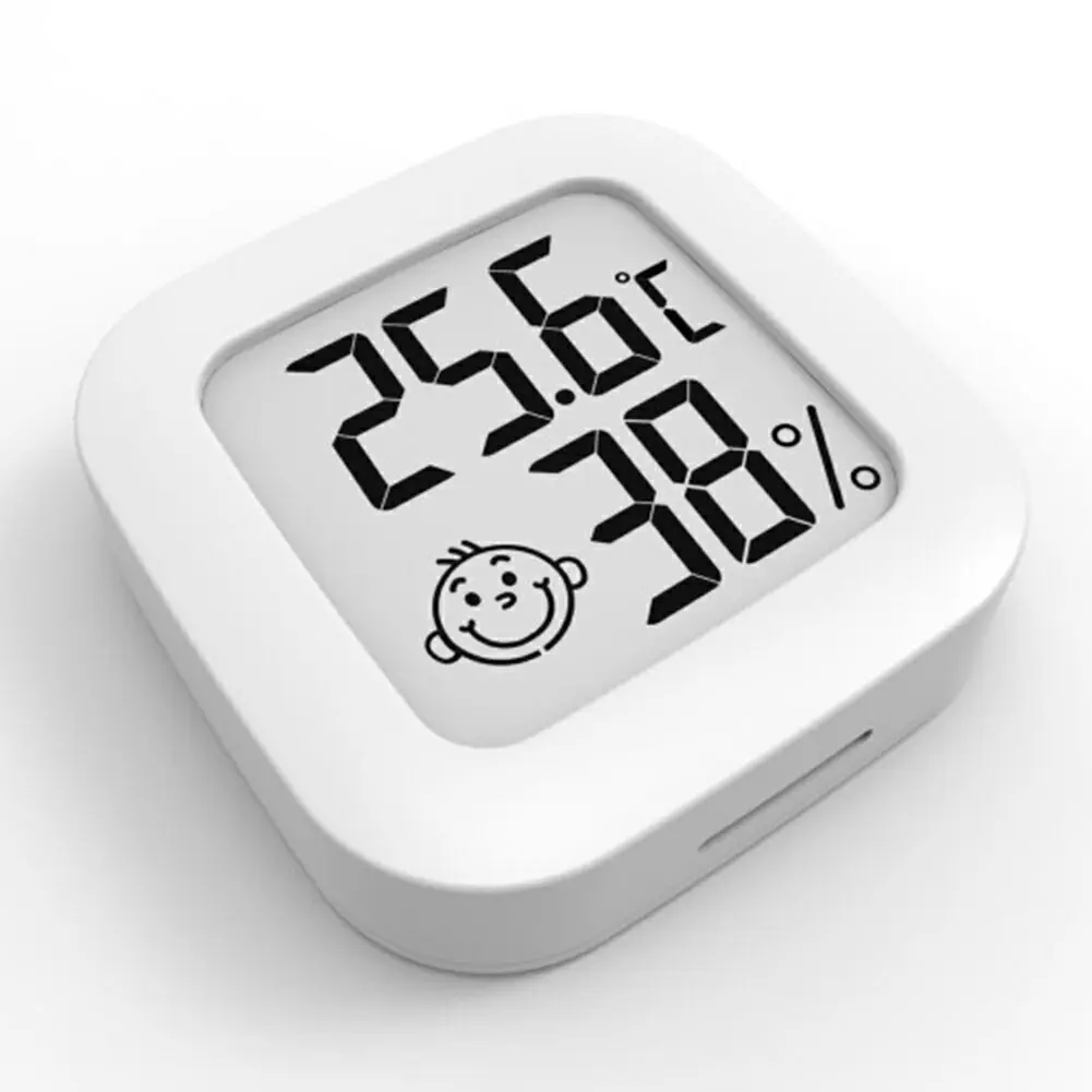 

Mini Hygrometer Humidity Gauge Air Comfort Indicator Temperature Monitor with Humidity Trendline for Room Home Office Garage