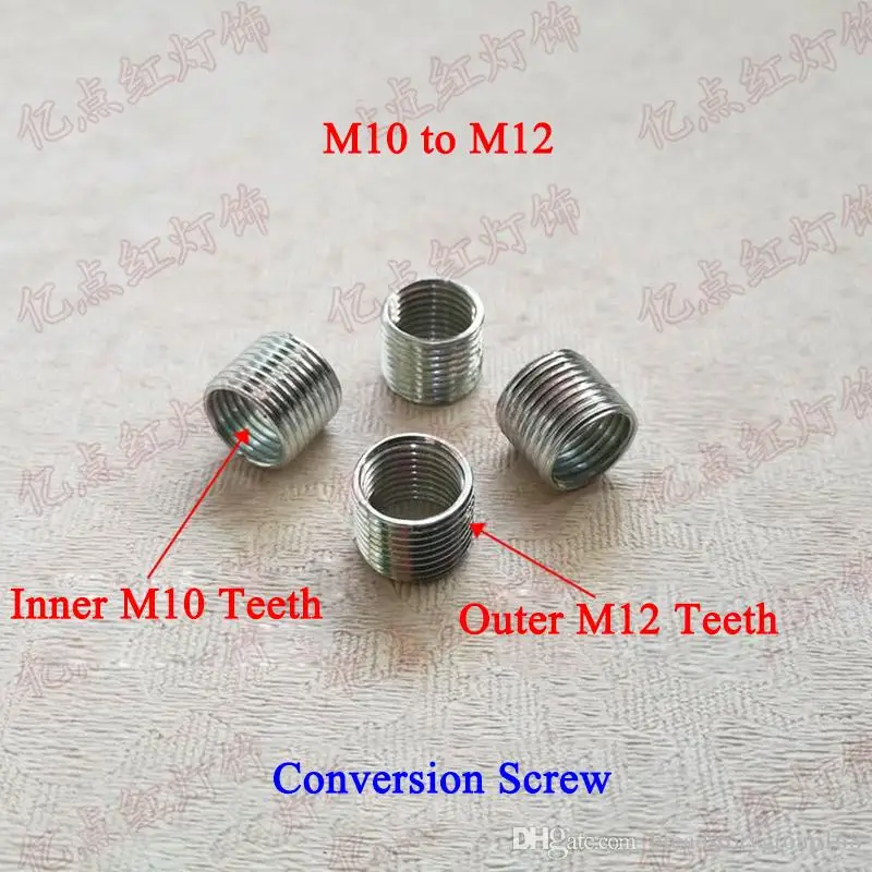 M8 M10 M12 Hex Nuts M6 M8 M10 M12 Conversion Screw Nut LED Light