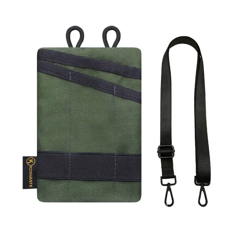 With strap