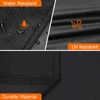 BBQ Cover Outdoor Dust Waterproof Weber Heavy Duty Grill Cover Rain Protective Outdoor Barbecue Cover Round 4