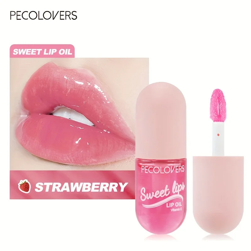 Mini Capsule Color Change Lipgloss Lip Plumper Makeup Glitter Moisturizing Transparent Gloss Nutritious Liquid Lipstick Cosmetic 6