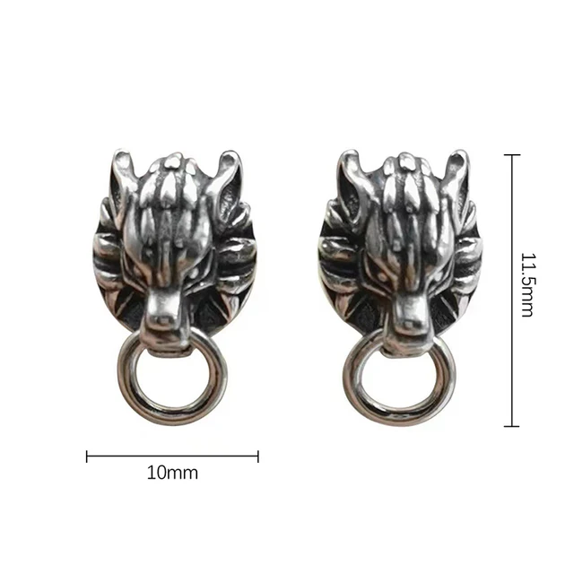 Hot Game Final Fantasy Cloud Strife Wolf Stud Earrings For Men Women Gift 6