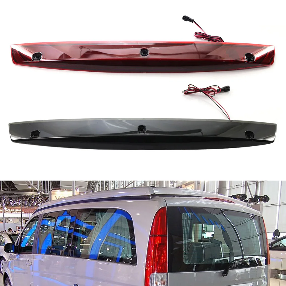

Автомобильная лампа с третьим тормозом для Mercedes Benz Vito W639 2004-2014, черная/красная