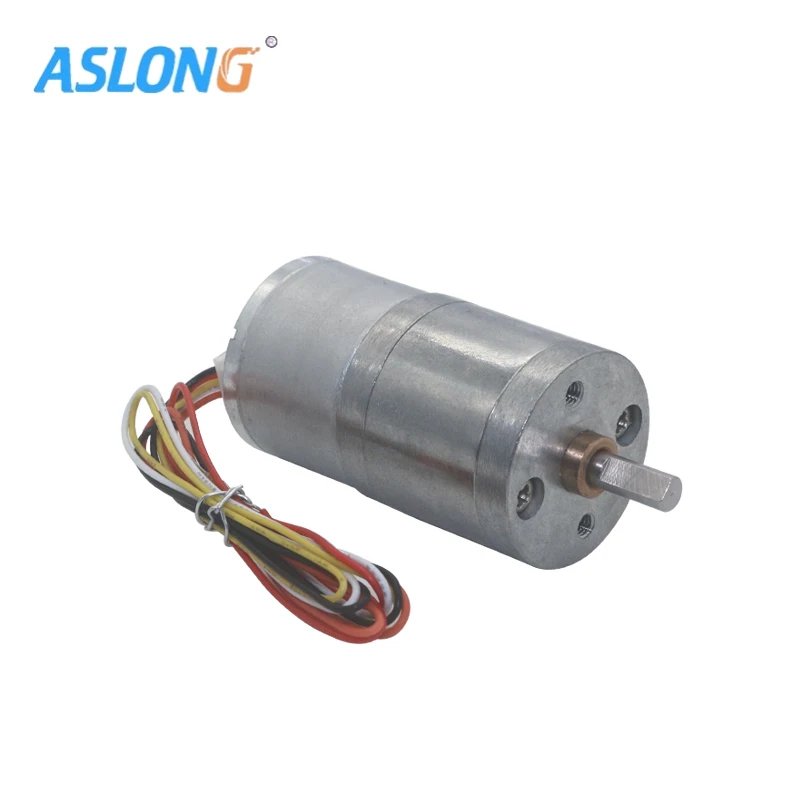 JGA25-2418 DC 24V долговечная Бесшумная регулировка скорости бесщеточный редукторный