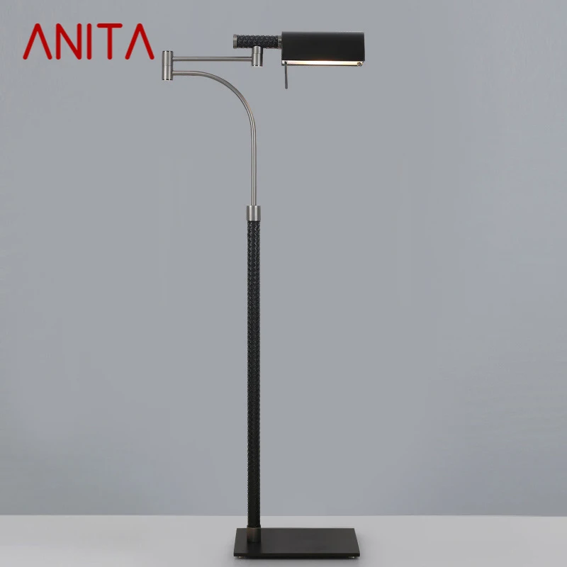 

ANITA Nordic Floor Lamp Fashionable Modern Family Iiving Room Bedroom Creativity LED Decorative Standing Light