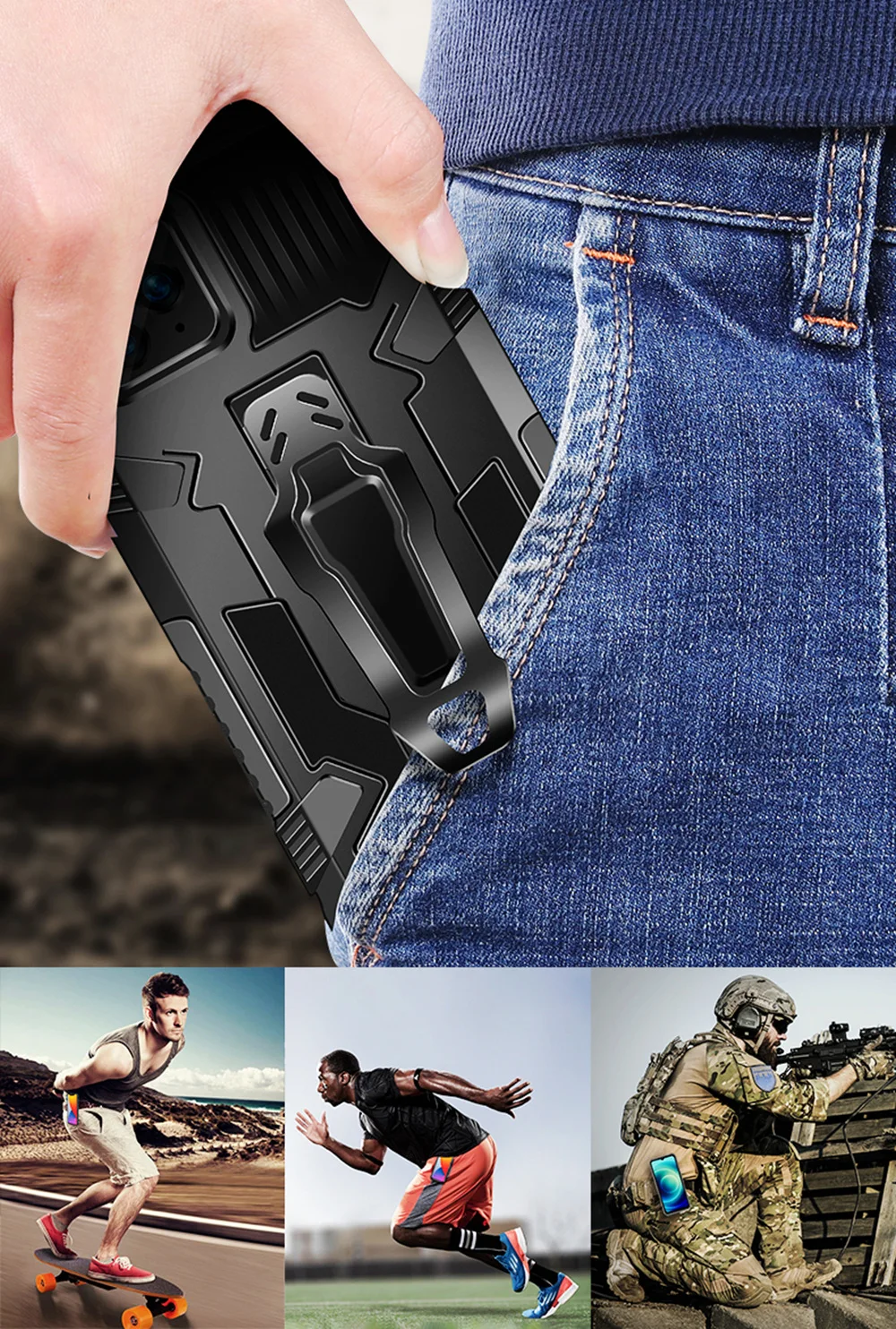KEYSION Triecienizturīgs futrālis priekš Realme 9 Pro+ 9i Q5 C35 C31 Narzo 50 Pro 5G 50A Prime Back Clip Tālruņa vāciņš priekš OPPO A76 A96_voghion.com