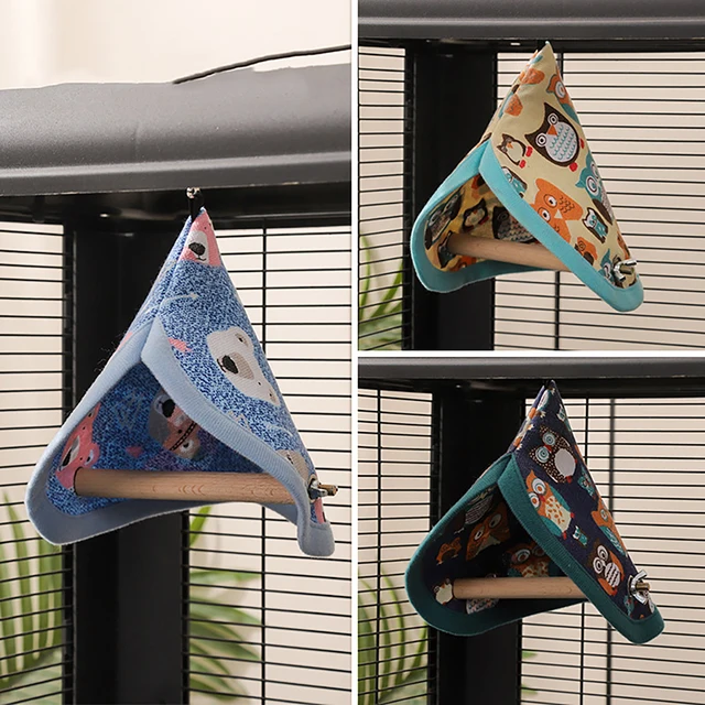 Nido Per Uccelli In Corda Di Cotone - 12.5x5cm, Giallo, Per Pappagallini E Canarini - Foto 13