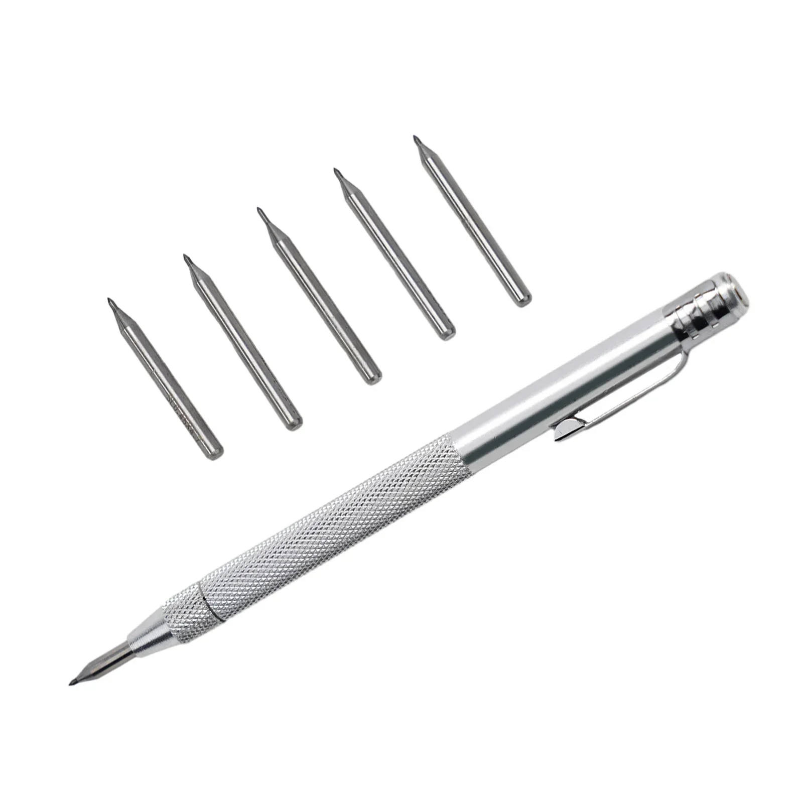 1 Set Scriber Pen Hand Tools Replacement Carbide Tip Scriber Pen Tungsten Carbide Engraving Metal Sheet High Quality