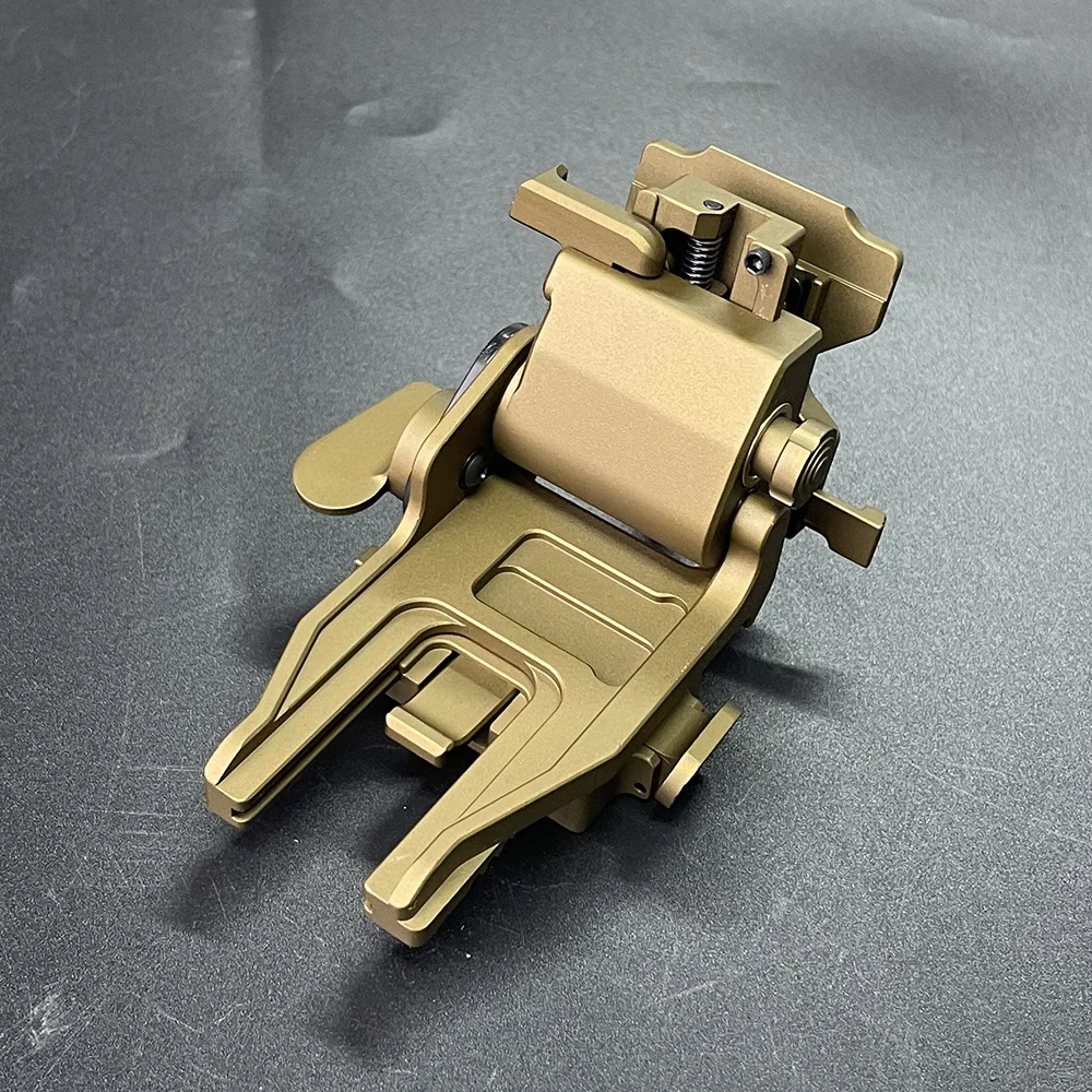 Flache NVG-Helmhalterung, klappbar, verstellbar, Schwalbenschwanzhalterung aus Aluminium für Nachtsichtgeräte. – Detail 19