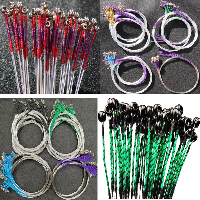 2 Sets High Quality Violin Strings 4/4 and 3/4 Size Nylon Alloy Steel