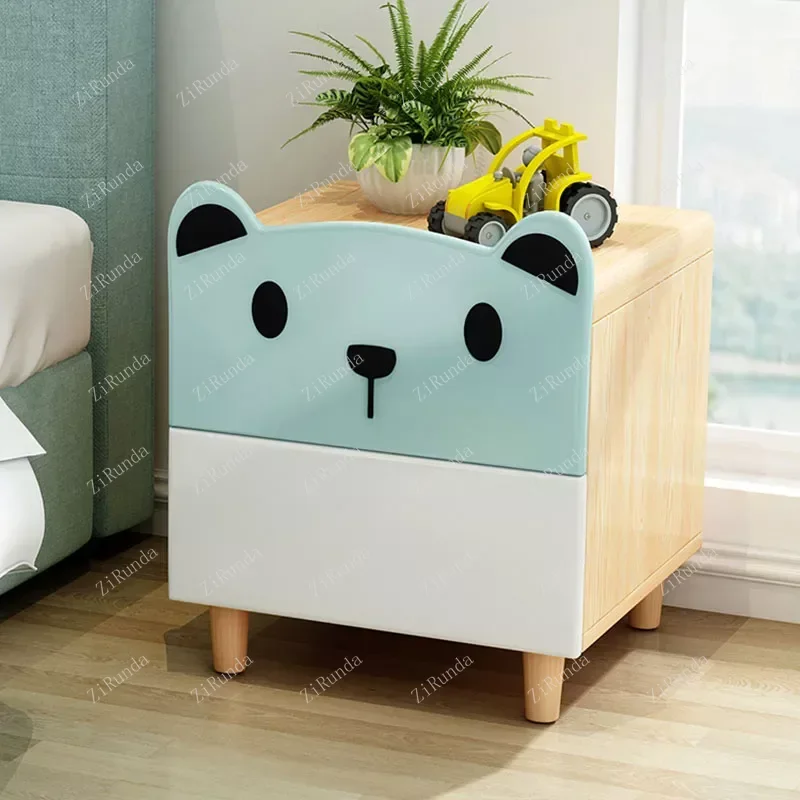 Small Side Children's Nightstands Storage Coffee Gamer Bedroom Bedside Table Dressing Filing Nachtttisch Luxury Furniture