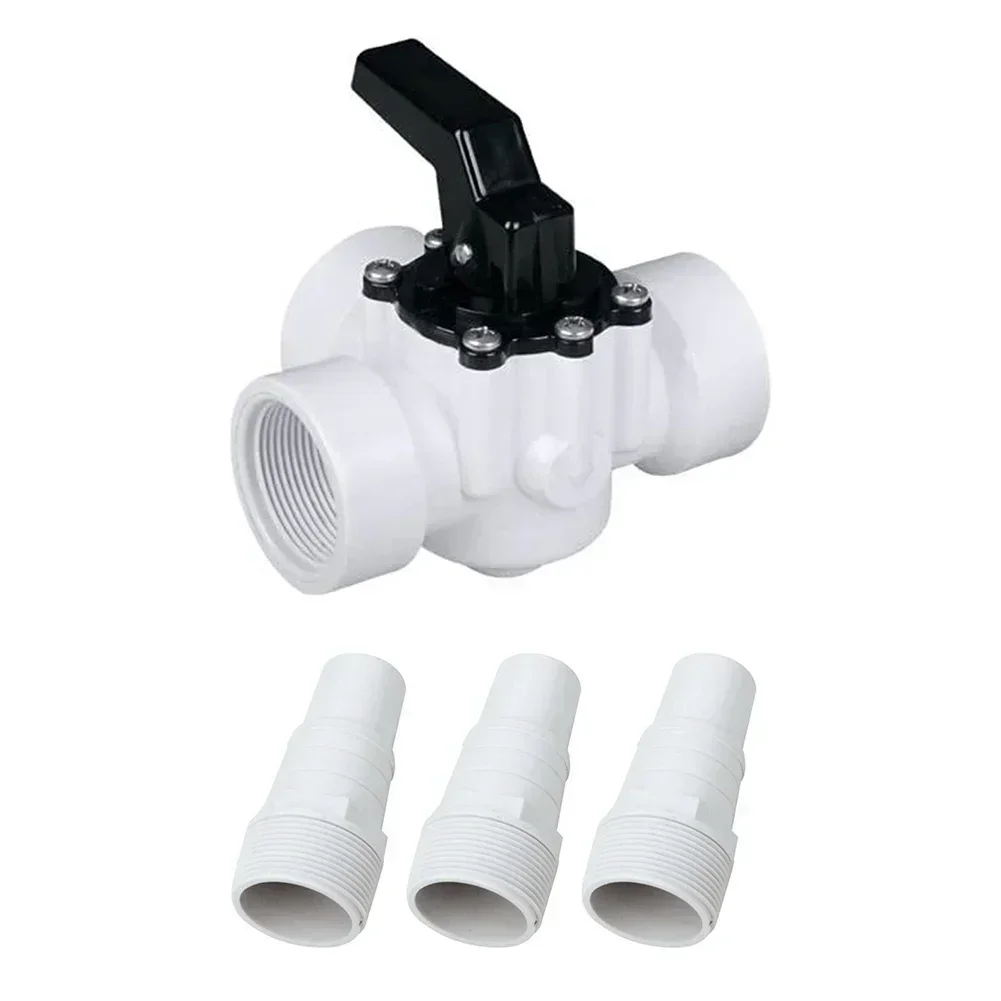 Pool pump three-way valve 32mm and 38mm hose connection adapter swimming pool accessory pool filter pump adapter