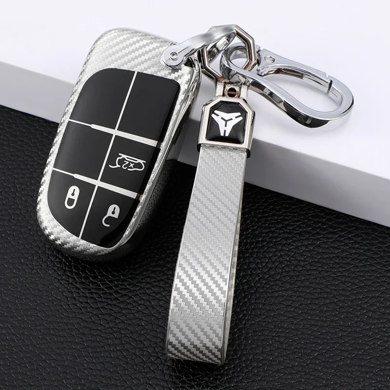Premium Car Smart Key Cover Case Keychain Holder