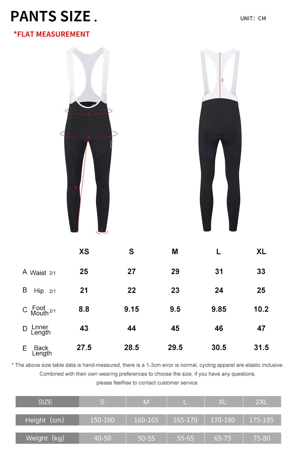 HISERWA Professionelle Radsport-Trägerhose für Damen, Frühling und Herbst, MTB-Rennradhose, atmungsaktive, stoßdämpfende Radhose – Detail 4