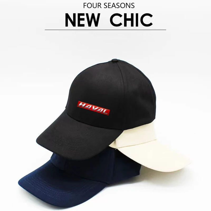 

Summer Casual Baseball Caps Sports Adjustable Buckle Unisex Baseball Cap for Haval H1 H2 H3 H6 H7 H9 M6 F7X Car Accessories
