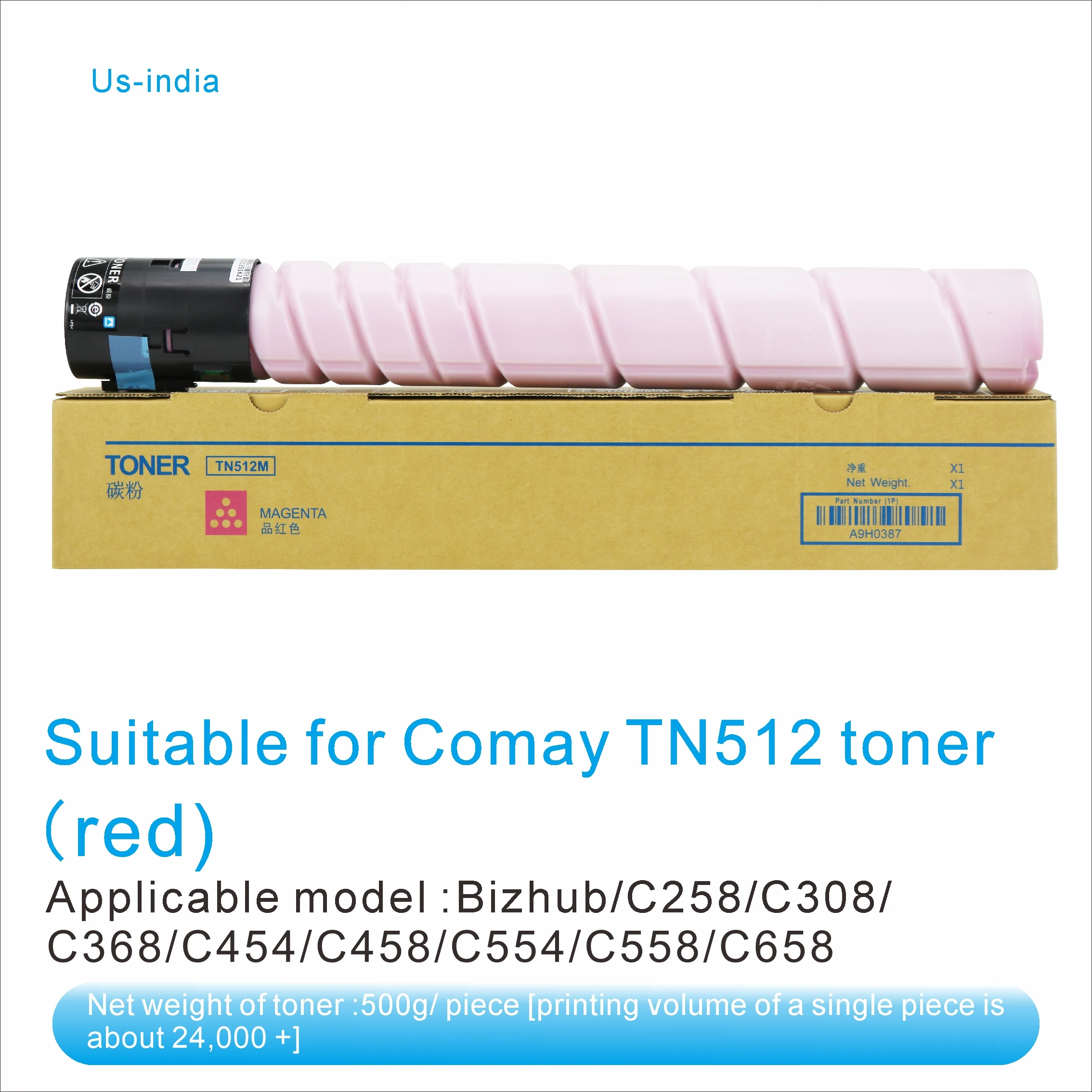 TN512 TN512C TN512M TN512Y Komet Tn512 Tonerhigh Compatibility Original Toner, Strong Compatibility, No Damageto The Machine
