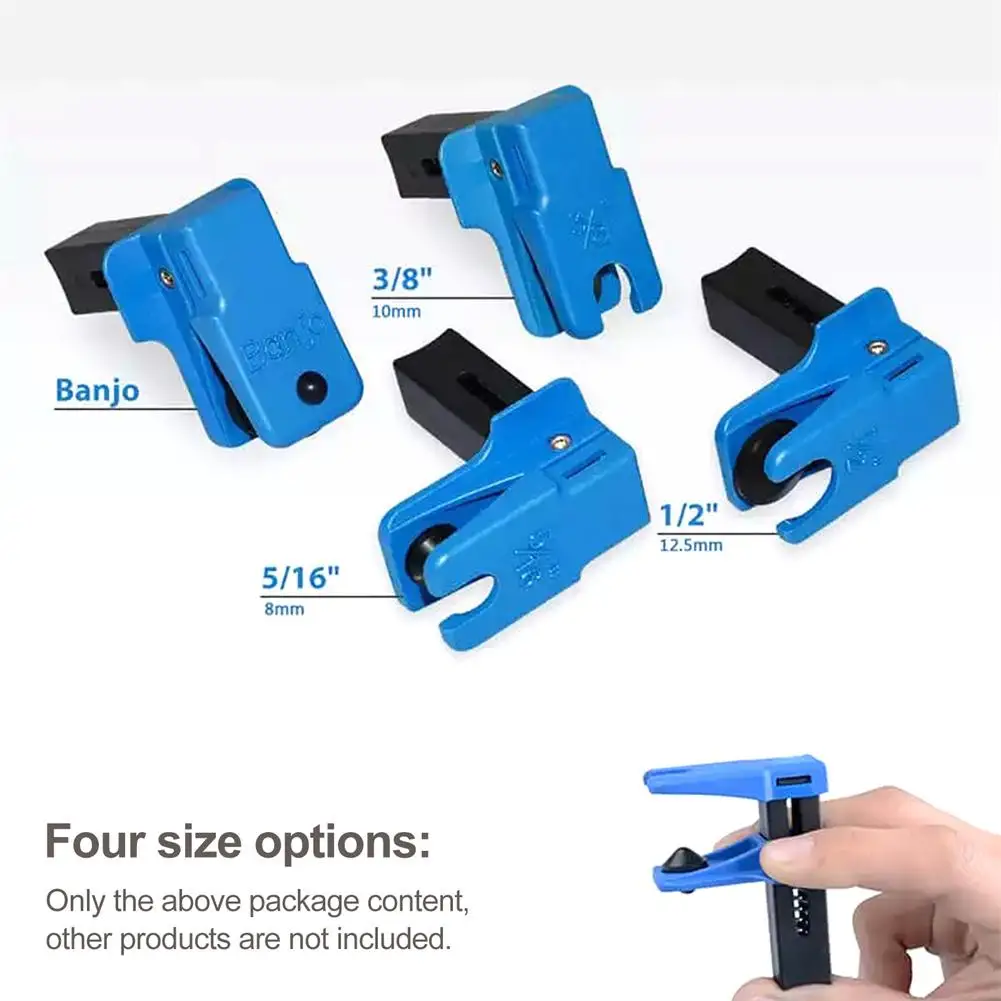 Bouchons De Tuyau D’huile De Frein – Lot De 4, ABS Et Métal, Pour Réparation Auto